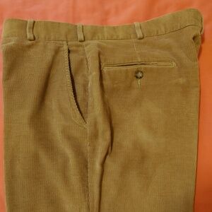 Straight Leg Corduroy Pants